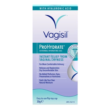 VAGISIL PROHYDRATE EXTERNAL HYDRATING GEL 30G