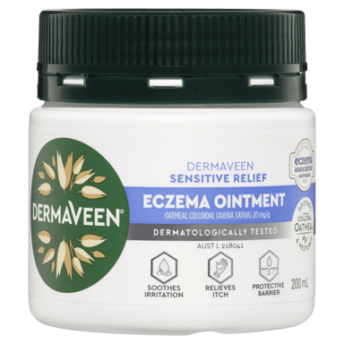 DERMAVEEN ECZEMA SENSITIVE RELIEF OINTMENT 200ML