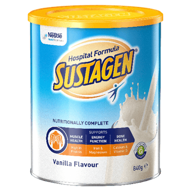 SUSTAGEN HOSPITAL FORMULA VANILLA POWDER 840G