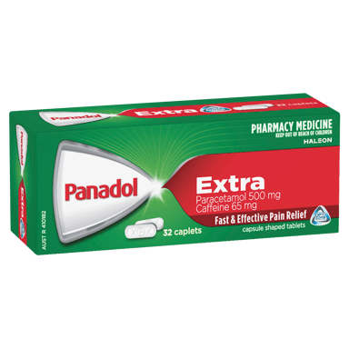 PANADOL EXTRA WITH OPTIZORB 32 CAPLETS