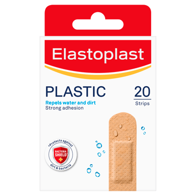 ELASTOPLAST PLASTIC STRIPS 20 PACK