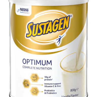 SUSTAGEN OPTIMUM VANILLA POWDER 800G