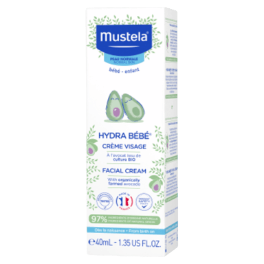 MUSTELA BEBE HYDRA-BEBE FACIAL CREAM 40ML