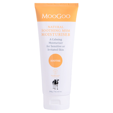 MOOGOO SOOTHING MSM MOISTURISER 200G