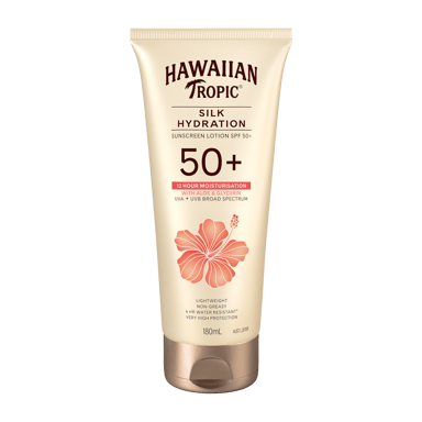 HAWAIIAN TROPIC LOTION 50+ 180ML