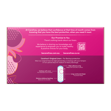 CAREFREE LINER 3D LONGS ORIGINAL 30PACK
