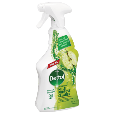 DETTOL MULTI PURPOSE SPRAY CRISP APPLE BURST 750ML