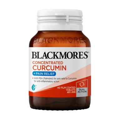BLACKMORES CONCENTRATED CURCUMIN + PAIN RELIEF 40 TABLETS