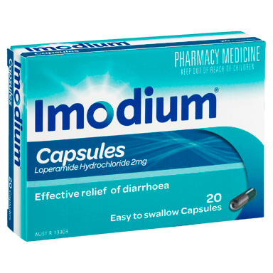 IMODIUM DIARRHOEA RELIEF 20 CAPSULES