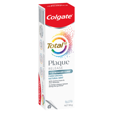 COLGATE TOOTHPASTE TOTAL PLAQUE NATURAL MINT 95
