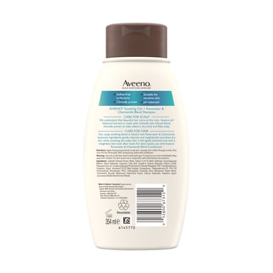 AVEENO ROSEWATER AND CHAMOMILE SHAMPOO 354ML