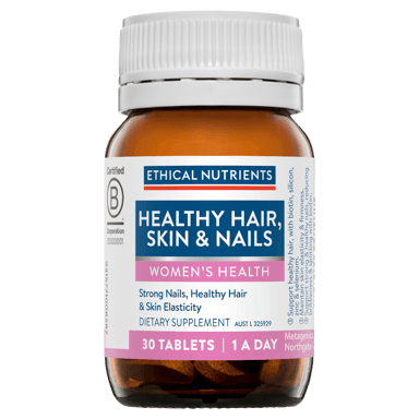 ETHICAL NUTRIENTS HEALTHY HAIR, SKIN & NAILS 30 TABLETS