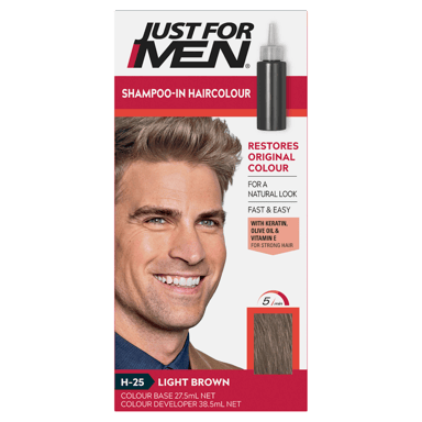 JUST FOR MEN NATURAL LIGHT BROWN