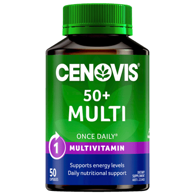 CENOVIS ONCE DAILY 50+ MULTI 50 CAPSULES