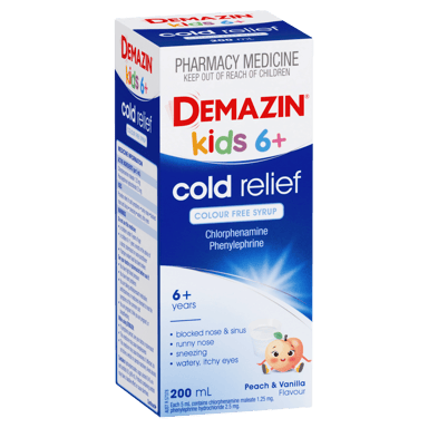 DEMAZIN CLEAR SYRUP 200ML