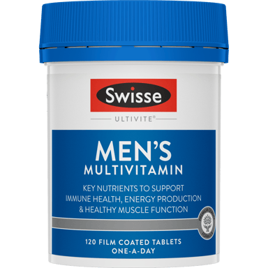 SWISSE ULTIVITE MENS MULTIVITAMIN TABLETS 120