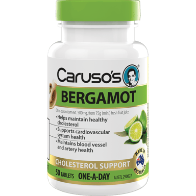 CARUSOS BERGAMOT 50 TABLETS