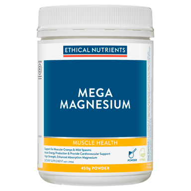 ETHICAL NUTRIENTS MEGA MAGNESIUM ENERGY POWDER 140G