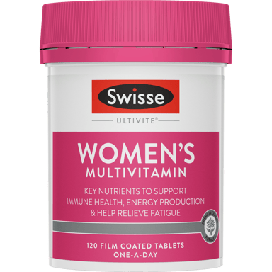 SWISSE ULTIVITE WOMENS MULTIVITAMIN TABLETS 120