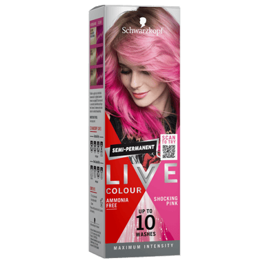SCHWARZKOPF LIVE COLOUR SHOCKING PINK 75ML