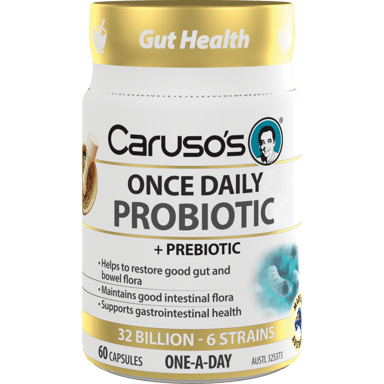 CARUSOS PROBIOTIC ONCE DAILY 60 CAPSULES