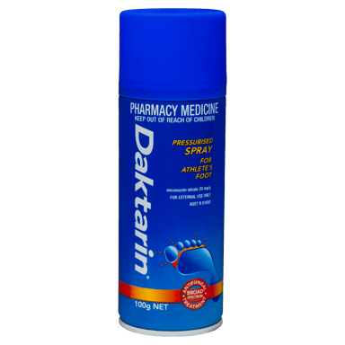 DAKTARIN SPRAY FOR ATHLETES FOOT 100G