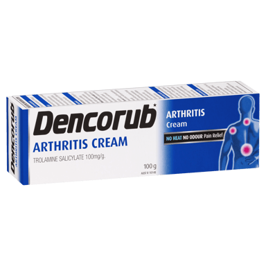 DENCORUB ARTHRITIS CREAM 100G