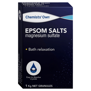 CHEMISTS OWN EPSOM SALTS 1KG