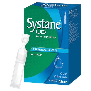 SYSTANE LUBRICANT EYE DROPS 0.8ML 30 PACK