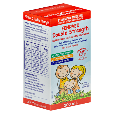 FENPAED DOUBLE STRENGTH 200MG/5ML 200ML