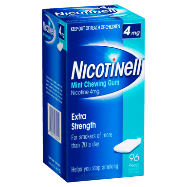 NICOTINELL MINT 4MG GUM 96 PACK