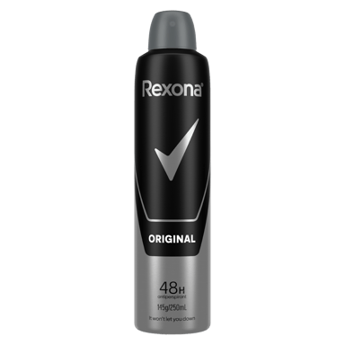 REXONA MEN ANTIPERSPIRANT ORIGINAL 48HR 250ML