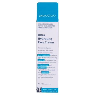 MOOGOO SKINCARE HYDRATING RENEWAL FACE CREAM 75G