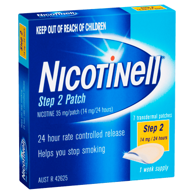 NICOTINELL STEP 2 14MG PATCHES 7 PACK