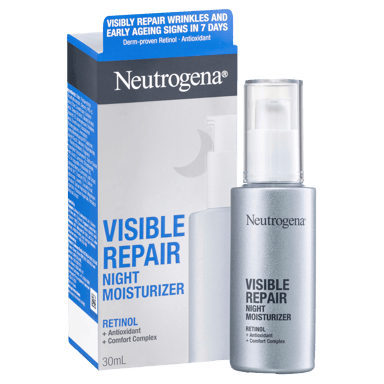 NEUTROGENA VISIBLE REPAIR NIGHT MOISTURISER 30ML