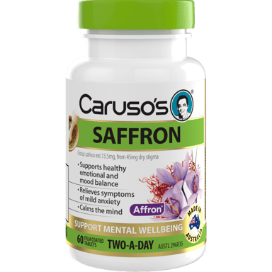 CARUSOS SAFFRON 60 TABLETS