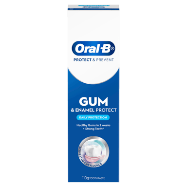 ORAL-B TOOTHPASTE GUM CARE & ENAMEL RESTORE SMOOTH MINT 110G