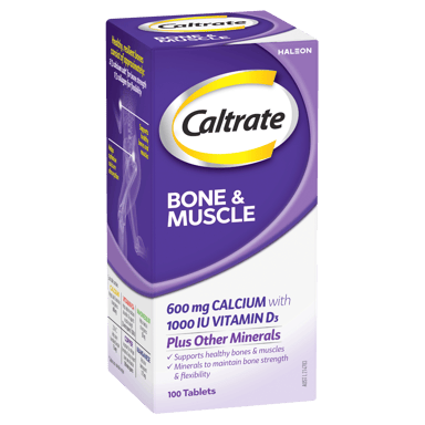 CALTRATE BONE & MUSCLE 100 TABLETS