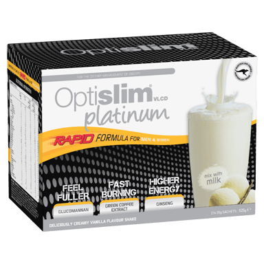 OPTISLIM VLCD PLATINUM SHAKE VANILLA 25G 21 PACK