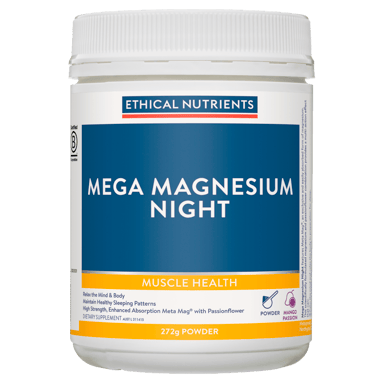 ETHICAL NUTRIENTS MEGA MAGNESIUM NIGHT 50 TABLETS