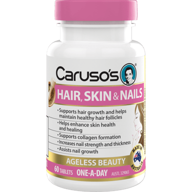 CARUSOS HAIR SKIN & NAILS 60 TABLETS