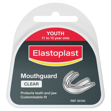 ELASTOPLAST MOUTH GUARD YOUTH CLEAR