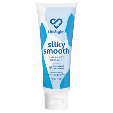 LIFESTYLES SILKY SMOOTH LUBRICANT WATER-BASED 100G