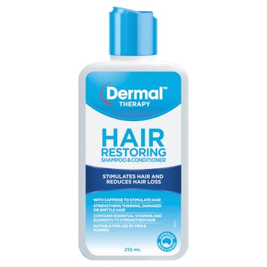 DERMAL THERAPY HAIR RESTORING SHAMPOO & CONDITIONER 210ML