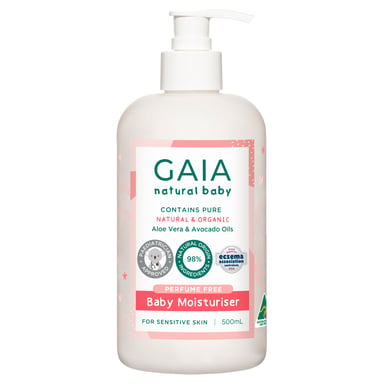 GAIA NATURAL BABY MOISTURISER 500ML