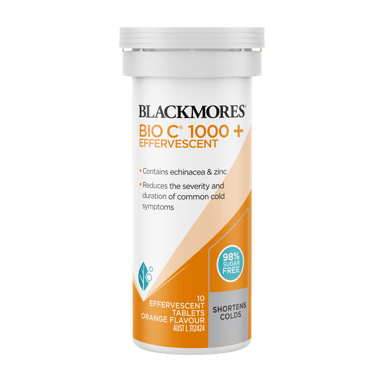 BLACKMORES BIO C 1000 + EFFERVESCENT 10 TABLETS