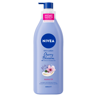 NIVEA CHERRY BLOSSOM & JOJOBA OIL BODY LOTION 400ML