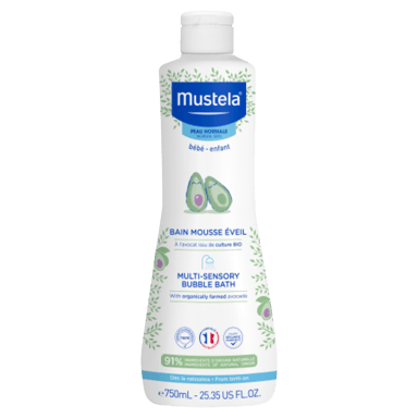 MUSTELA BEBE MULTI-SENSORY BUBBLE BATH 750ML