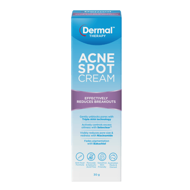 DERMAL THERAPY ACNE SPOT CREAM 30G