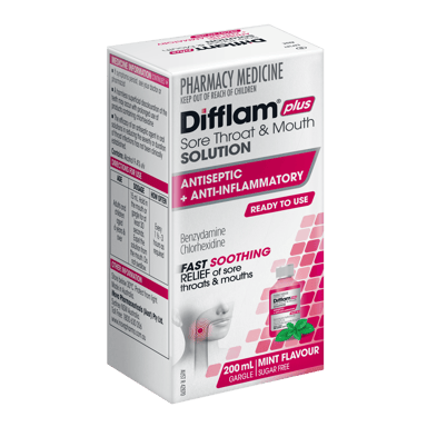 DIFFLAM-C SORE THROAT SOLUTION 200ML